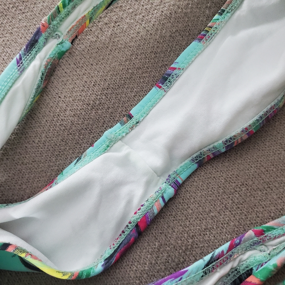 Stik Modas Europe Colourful Strappy Cherky Bikini Bottom - Picture 8 of 11